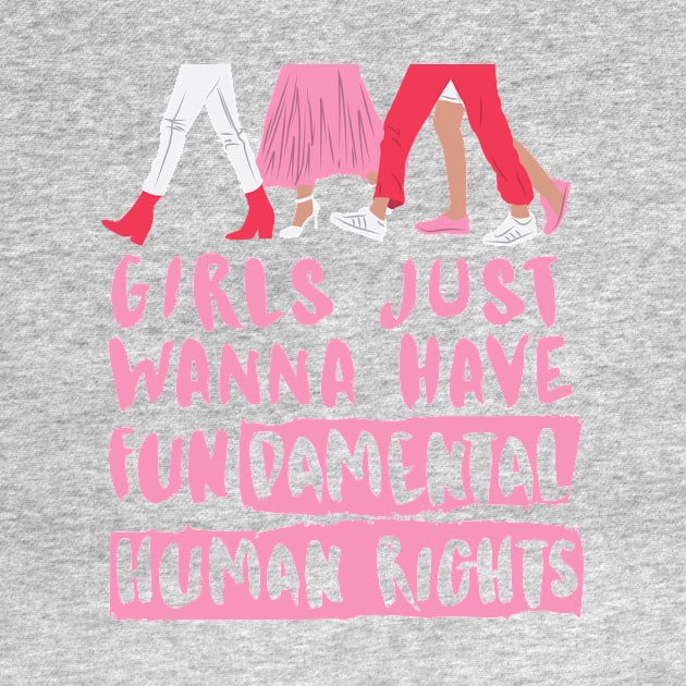 Girls Fundamental Rights Word Art by She Gets Creative